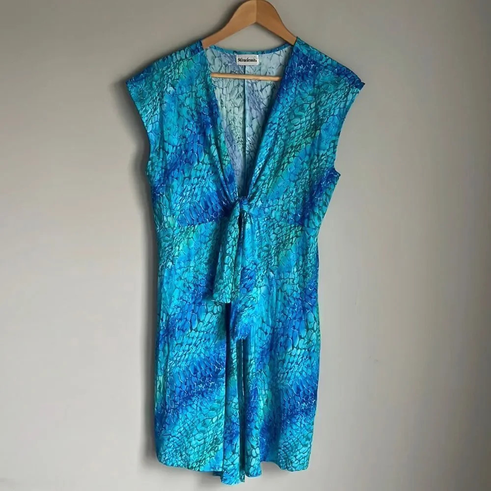 miraclesuit cap sleeve Swim Cover-Up
Tags:  Swimwear beach swim coverup summer - Picture 2 of 13